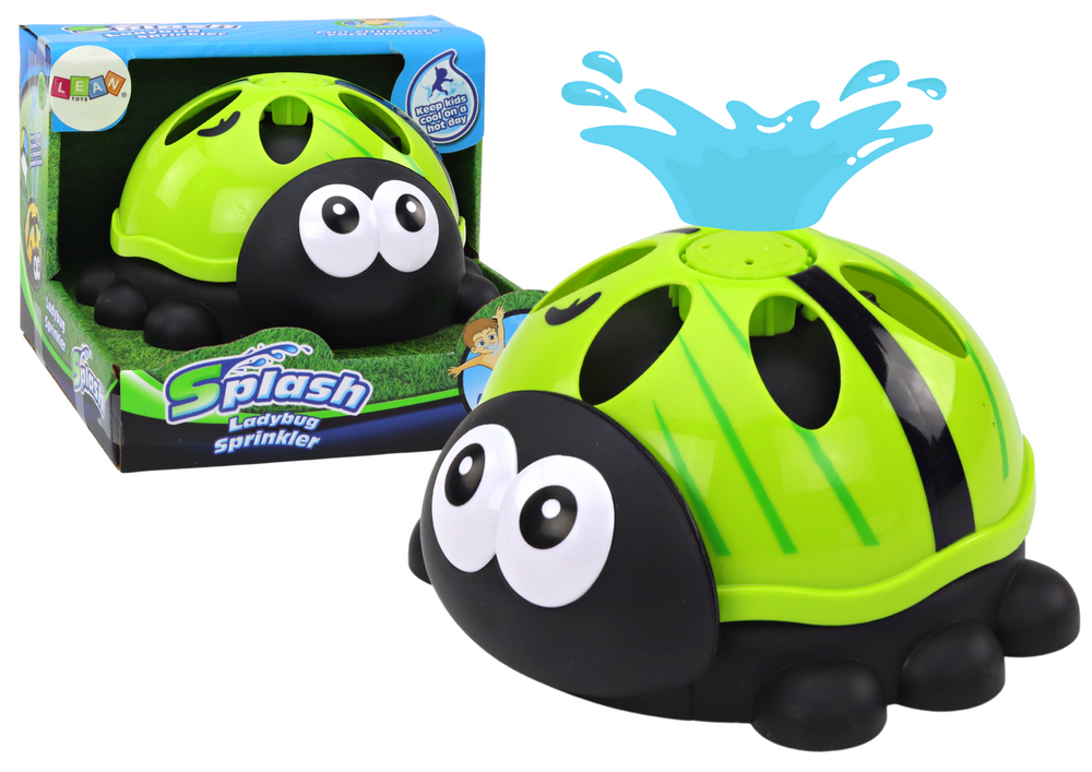 Zahradní rozprašovač Beruška - vodní fontána LEAN Toys 13x8 cm - dětská hračka s připojením na hadici