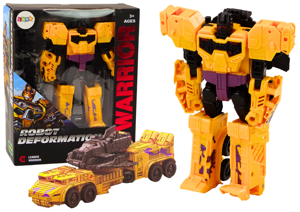 Robot X-Warrior Žlutý od LEAN Toys — Robot X-Warrior v původní podobě