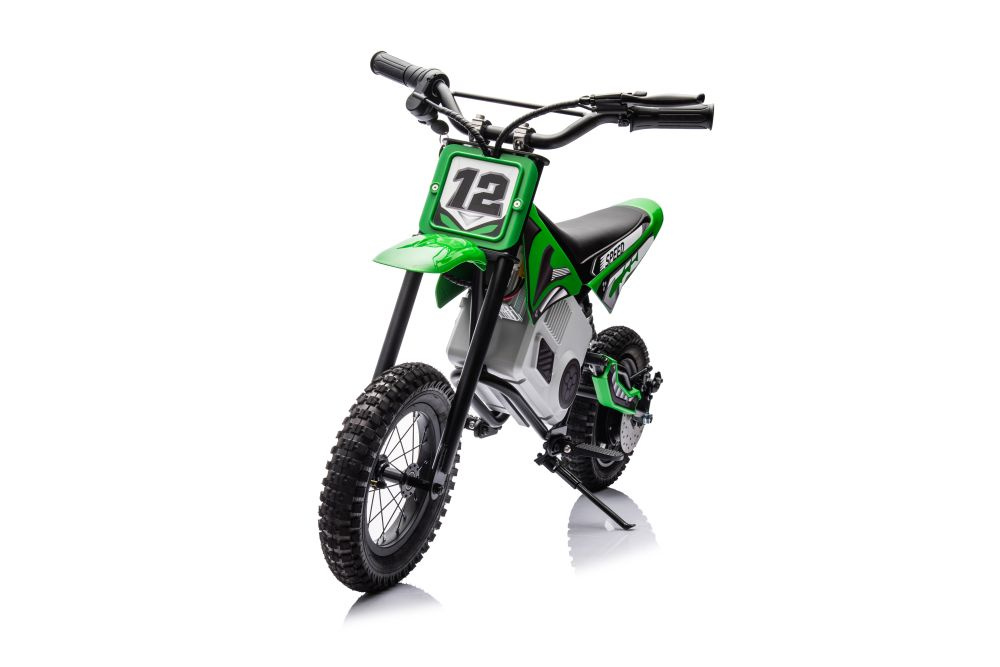 Elektrická krosová motorka LEAN CARS A9901 Khaki 36V, motor 350W, pre deti od 8 rokov