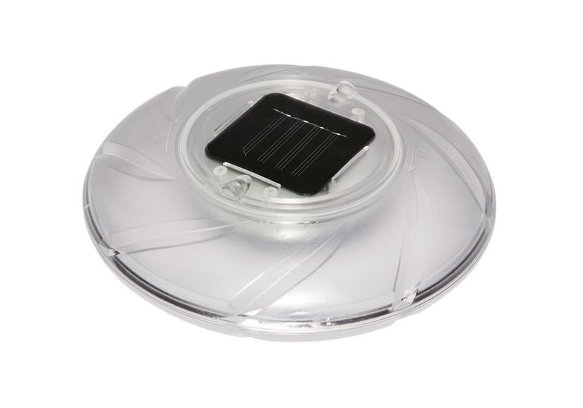 Solárna lampa pre bazén LED Bestway 58111 priemer 18 cm s farebným svietením a 8h výdržou