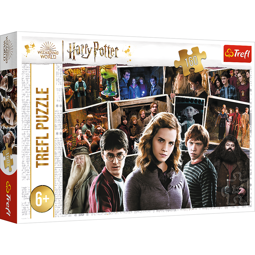 Puzzle Trefl 160 dílků, rozměr 41x28 cm, pro děti od 6 do 12 let — Celkový pohled