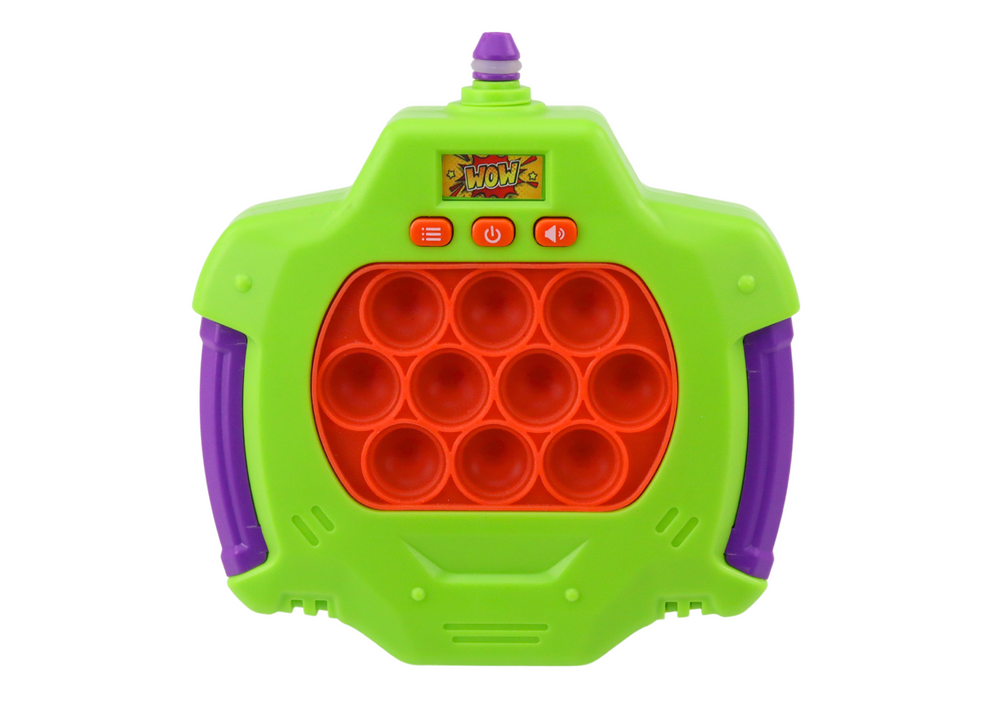 Konzolová hra LEAN Toys Pop-It Elektronické vybuchující balónky, 4 režimy, pro děti +3 let — Detail