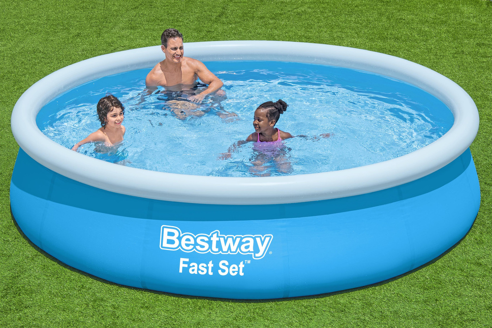 Nafukovací Bazén Samonosný 366 x 76 cm Bestway 57274 — V provozu