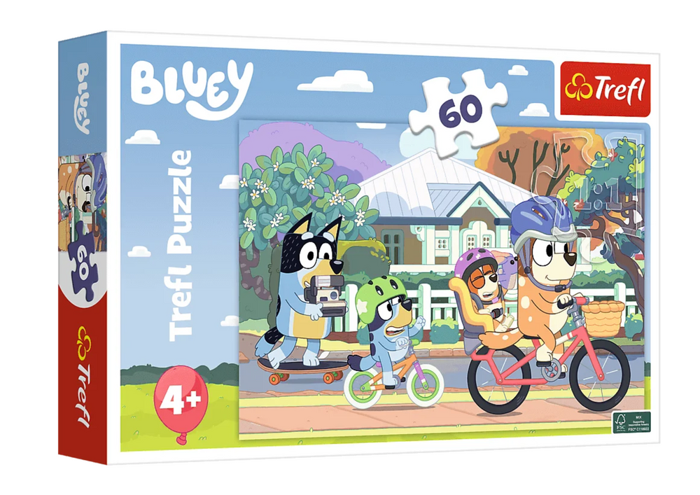 Puzzle 60 dielikov Veselý Bluey Trefl 17384