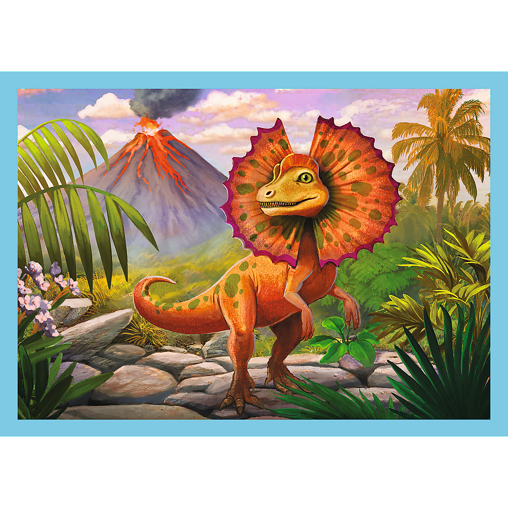 Puzzle - 4v1 - Výjimeční dinosauři - Trefl 34609 — V provozu