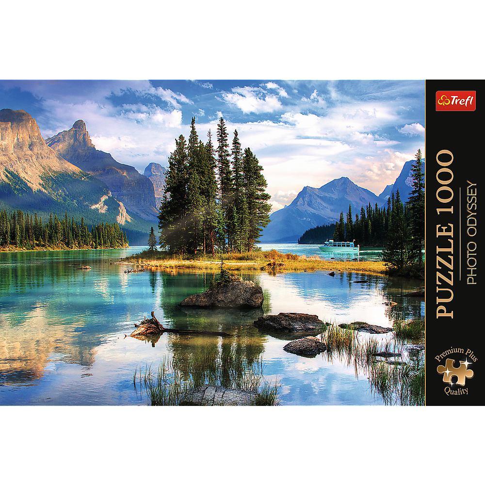 Puzzle Trefl Puzzle 1000 dílů - Ostrov Ducha, rozměry 68,3 x 48 cm, vhodné pro děti od 12 let — V provozu