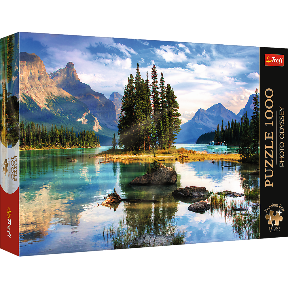 Puzzle Trefl Puzzle 1000 dílů - Ostrov Ducha, rozměry 68,3 x 48 cm, vhodné pro děti od 12 let — Celkový pohled