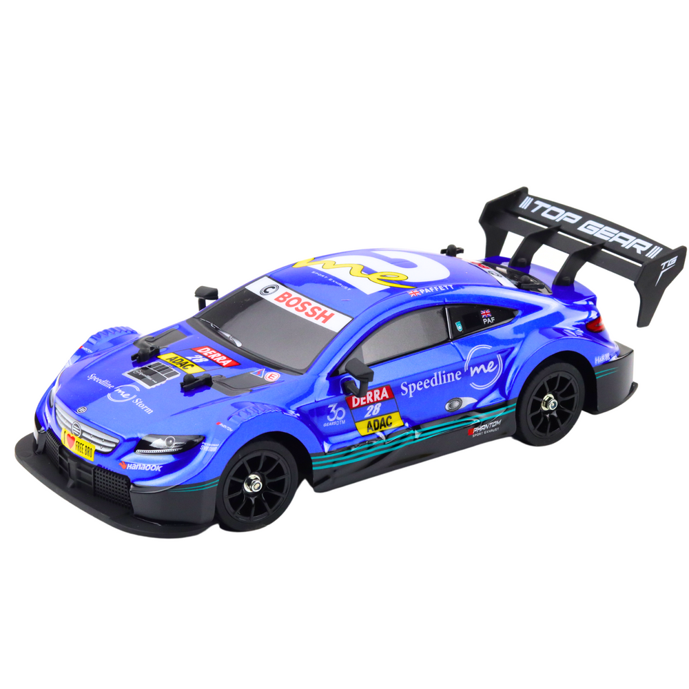 Závodní Auto Pro Drift RC Modré 30 km/h 1:16 — V provozu
