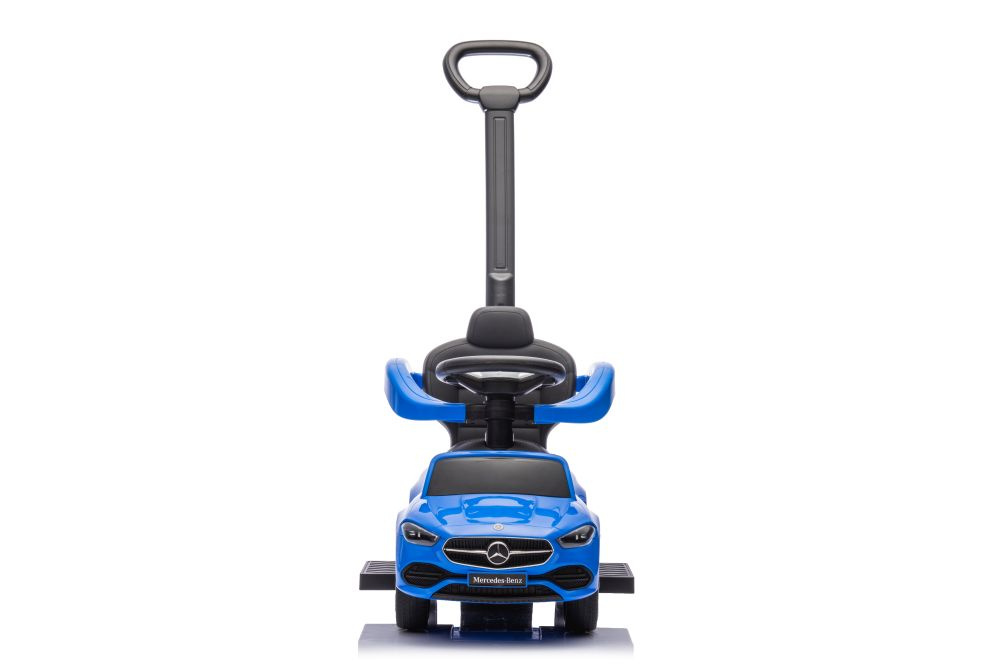 Detská jazda s odrážadlom Mercedes 3 v 1, modrá, LEAN Toys, 12–36 mesiacov, nosnosť 25 kg
