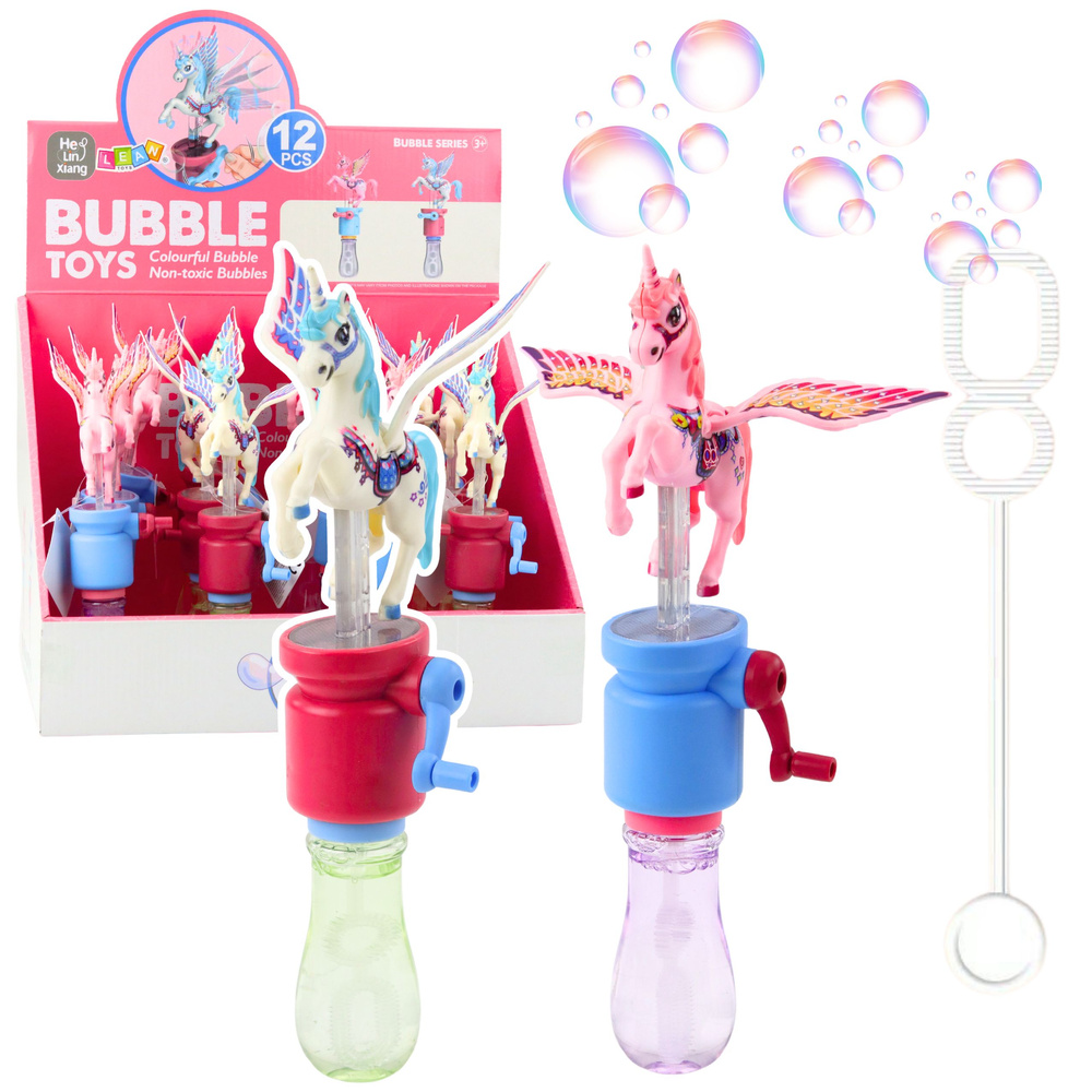 LEAN Toys Jednorožec s pohyblivými křídly 23 cm +3 — Celkový pohled