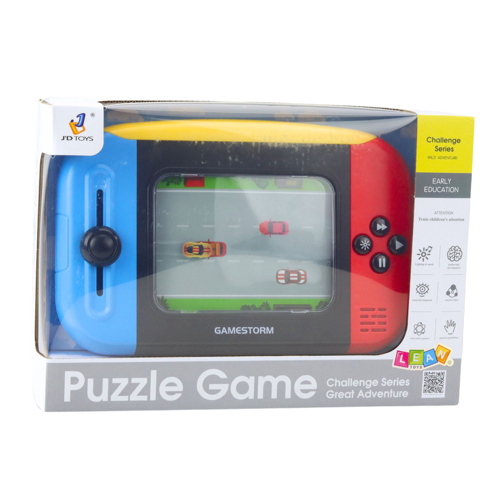 LEAN Toys Dobrodružná herní konzole se zvukovými a světelnými efekty pro děti od 3 let — V provozu