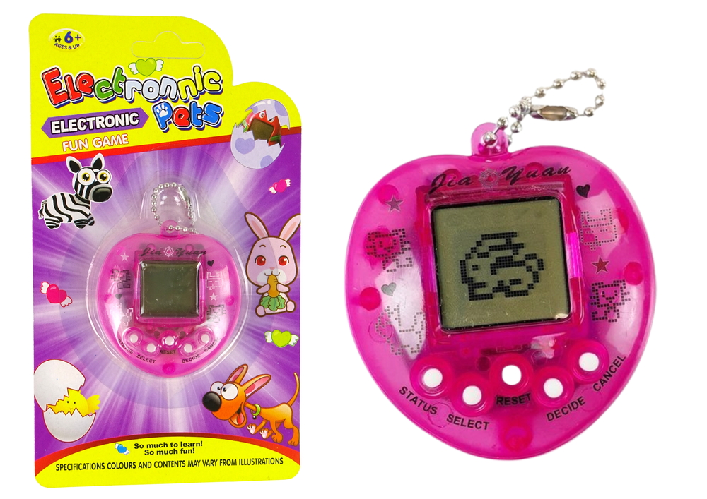 Elektronická hra Tamagotchi Mazlíček Růžový