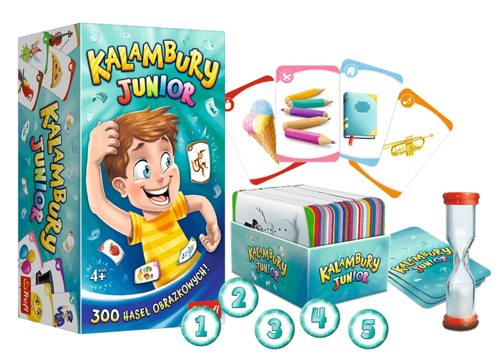 Kalambury Junior 01913 – spoločenská hra pre deti od 4 rokov