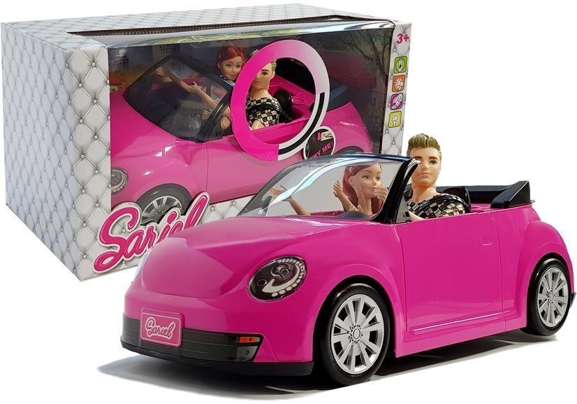 Panenka LEAN Toys Sportovní Auto Coupe se Světly a Zvuky 43 cm — Celkový pohled