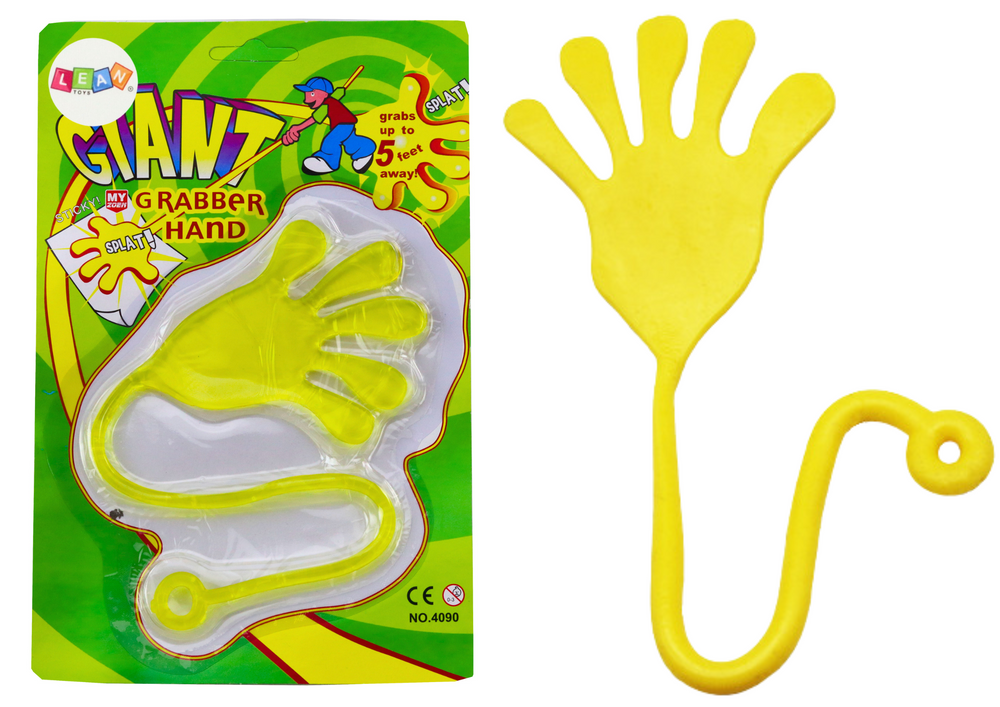 Lepkavá rukavica, elastická rukavica Glut Slime, žltá