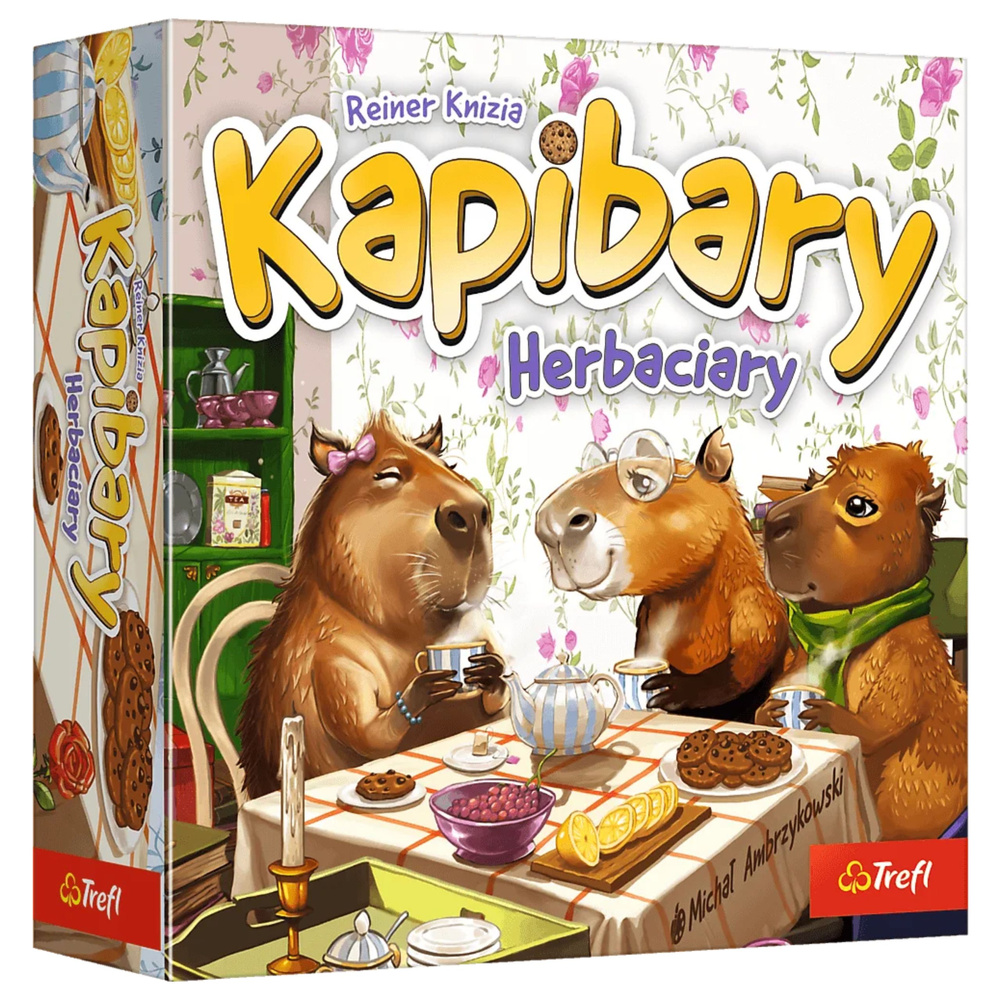 Hra Trefl Kapibary Herbárie – strategie pro děti od 8 let — Celkový pohled