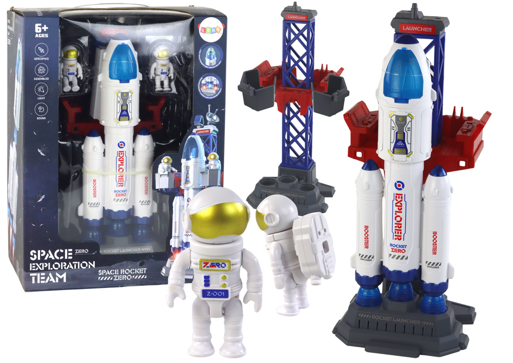 Kosmická Mise Raketa Zero Astronauti a Vesmírné Dobrodružství