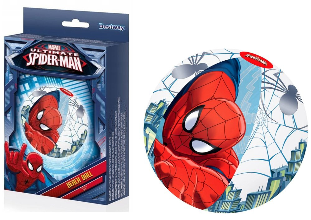 Nafukovací Plážový Míč Spider-Man 51cm Bestway 98002