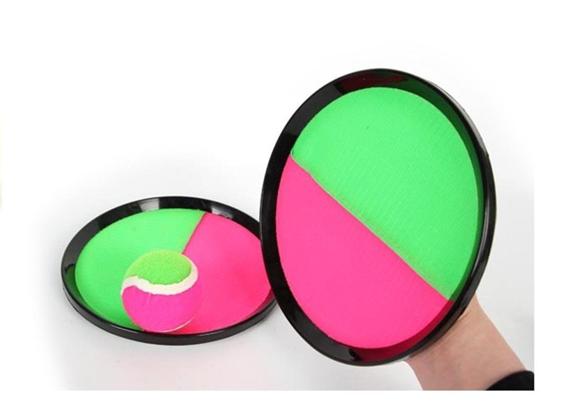 Hračka LEAN Toys - tarče a míček pro děti od 3 let, průměr tarče 17 cm, průměr míčku 6 cm — Detail