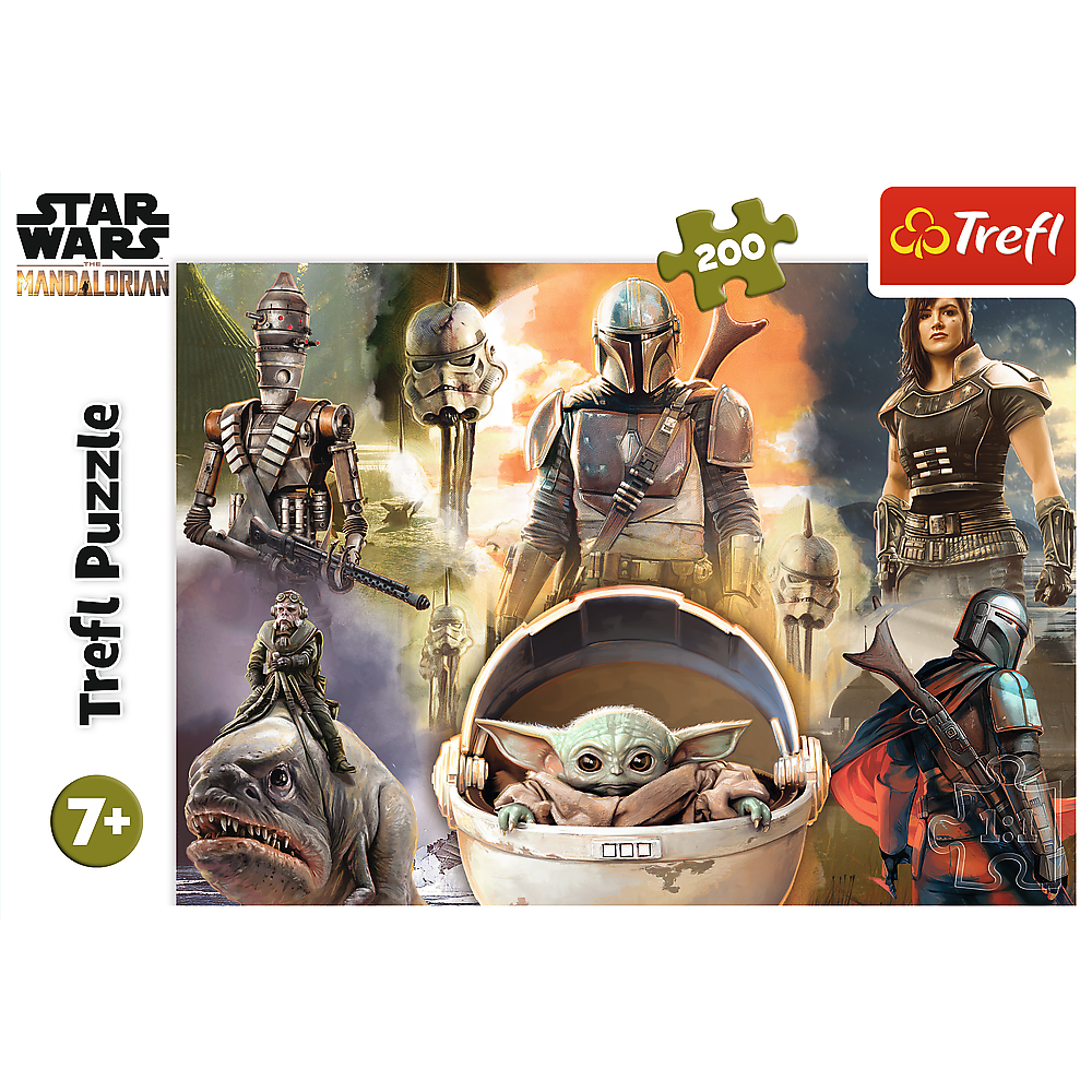 Puzzle 200 - Připraveni k boji Star Wars LEAN Toys — V provozu