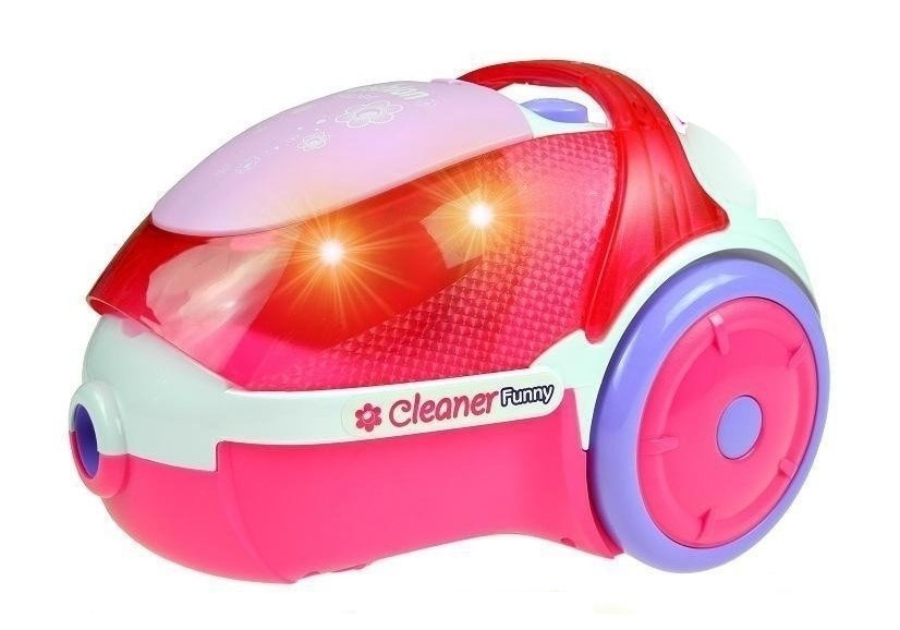 Vysavač LEAN Toys s realistickými zvuky a světlem pro děti od 3 let — Detail hadice