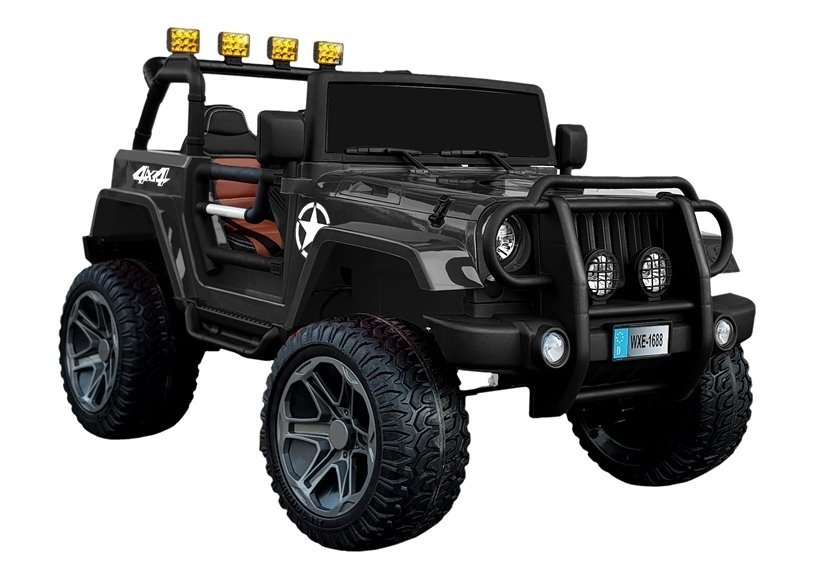 Auto na Akumulátor WXE-1688 4x4 Černé STRONG