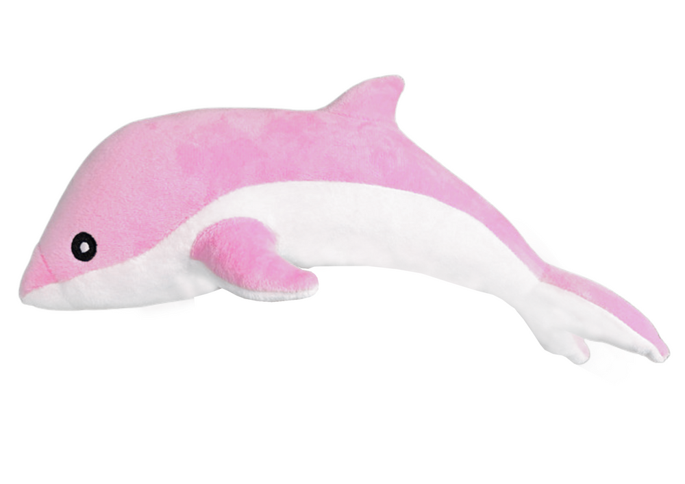 Plyšový delfín LEAN Toys, 70 cm, pro děti od 3 let — Detail