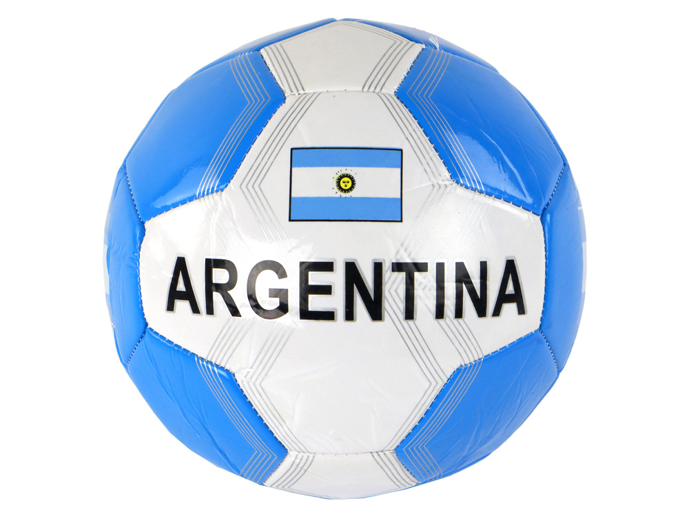 Barevný Fotbalový Míč Argentina Velikost 5