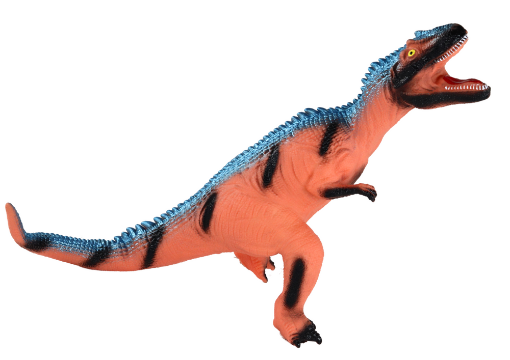 Velká Figurína Dinosaurus Tyrannosaurus Zvuk 41 cm Modrá nebo Oranžová