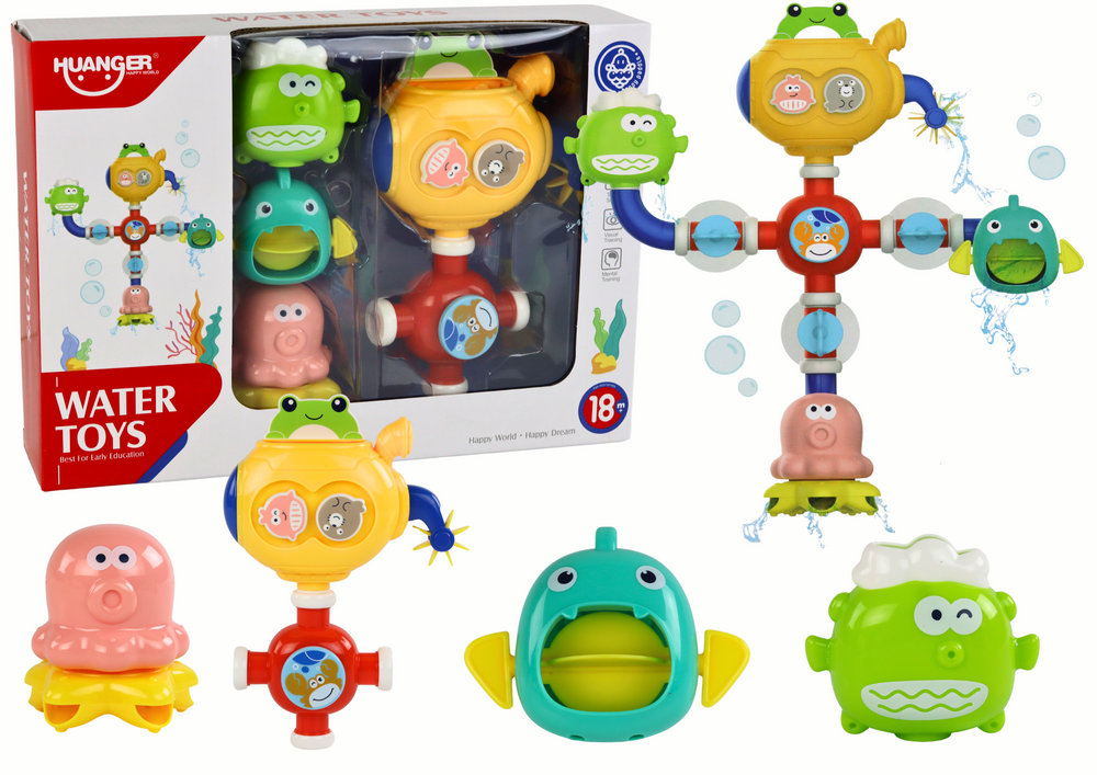 Vodní Robot do Koupele s Přísavkami
