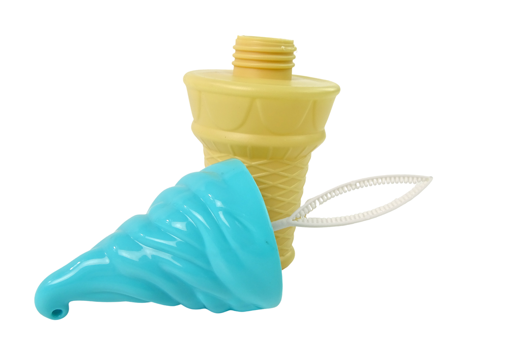 Bublifuk LEAN Toys ve tvaru zmrzliny, 4 barvy, 80 ml — V provozu