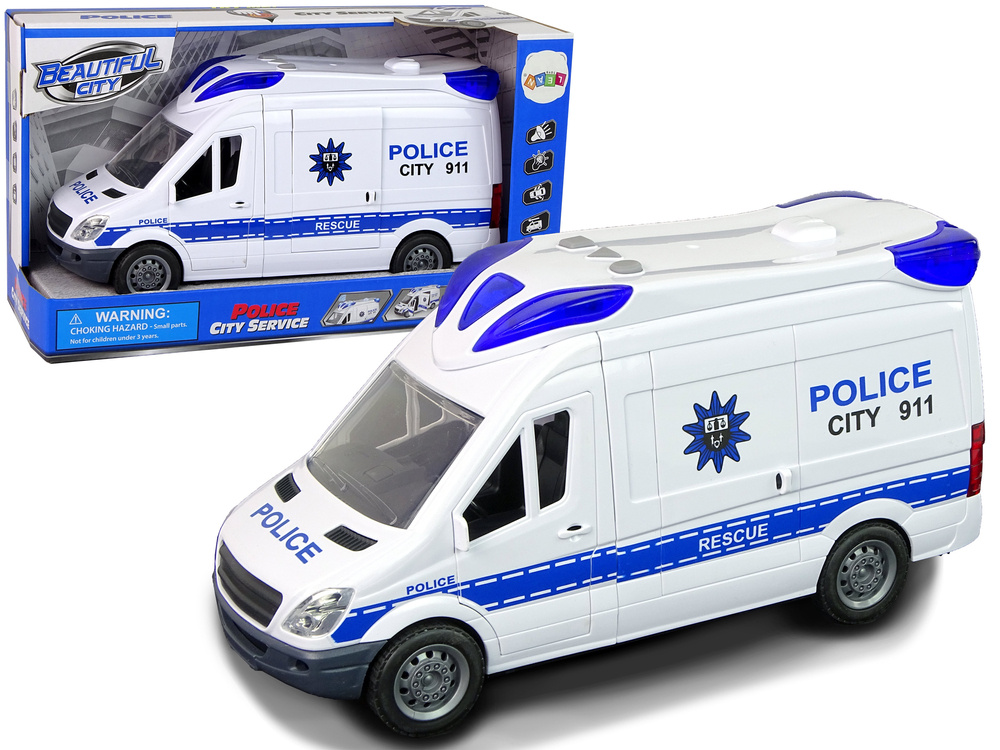 Interaktívne políčne auto so svetlom a zvukom, otváracie dvere