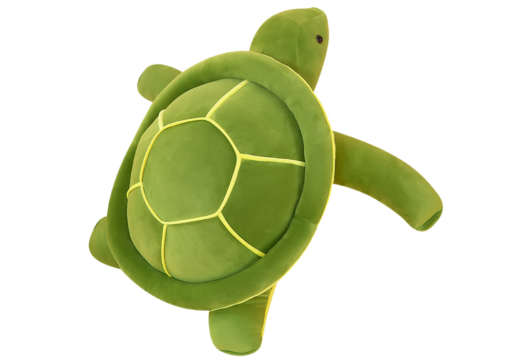 Plyšová želva LEAN Toys 45 cm pro děti od 3 let — V provozu