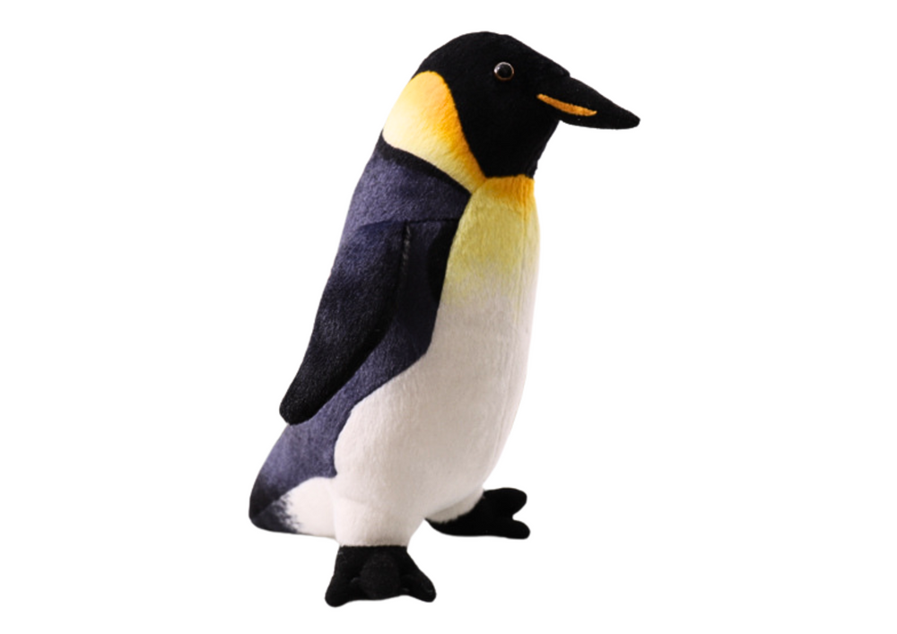Plyšový tučňák Císařský LEAN Toys, 25 cm, pro děti od 3 let — Detail
