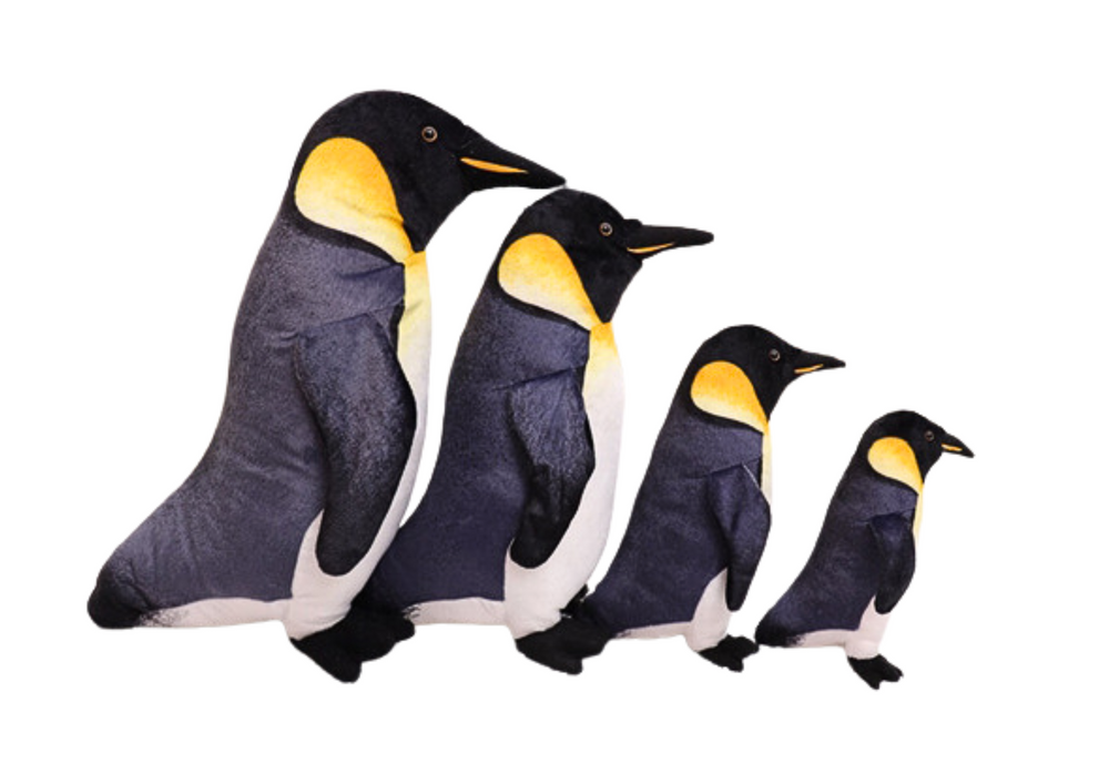 Plyšový tučňák Císařský LEAN Toys, 25 cm, pro děti od 3 let — V provozu