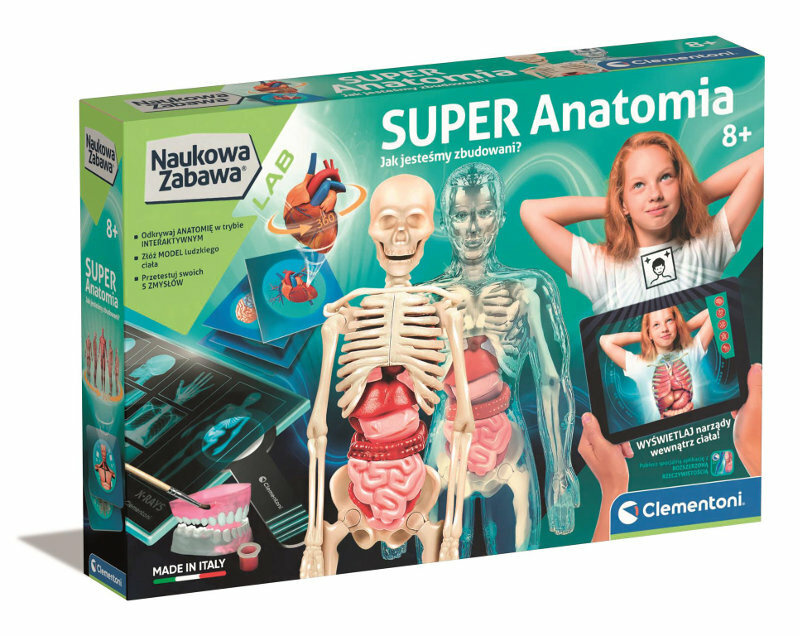 Vědecká hra Super Anatomie Clementoni 50919