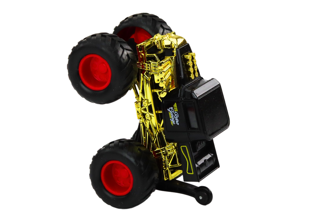 Černé Terénní Auto s Třecím Pohonem LEAN Toys 15 cm — Detail