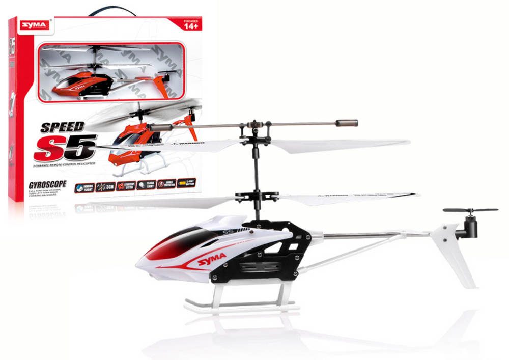 RC Vrtulník S5 SYMA Bílo-Černý