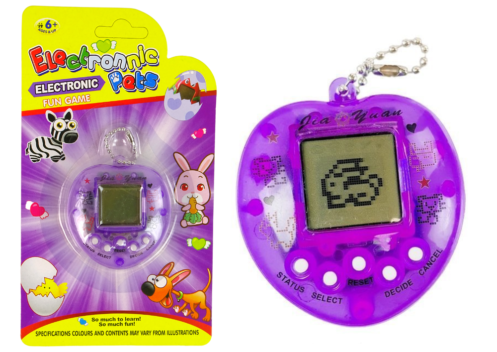 Elektronická hra Tamagotchi Mazlíček Fialová