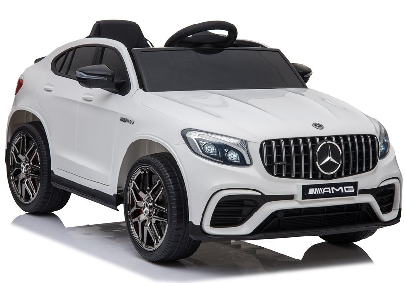 Mercedes Biele auto s pohonom 4x4 na batérie