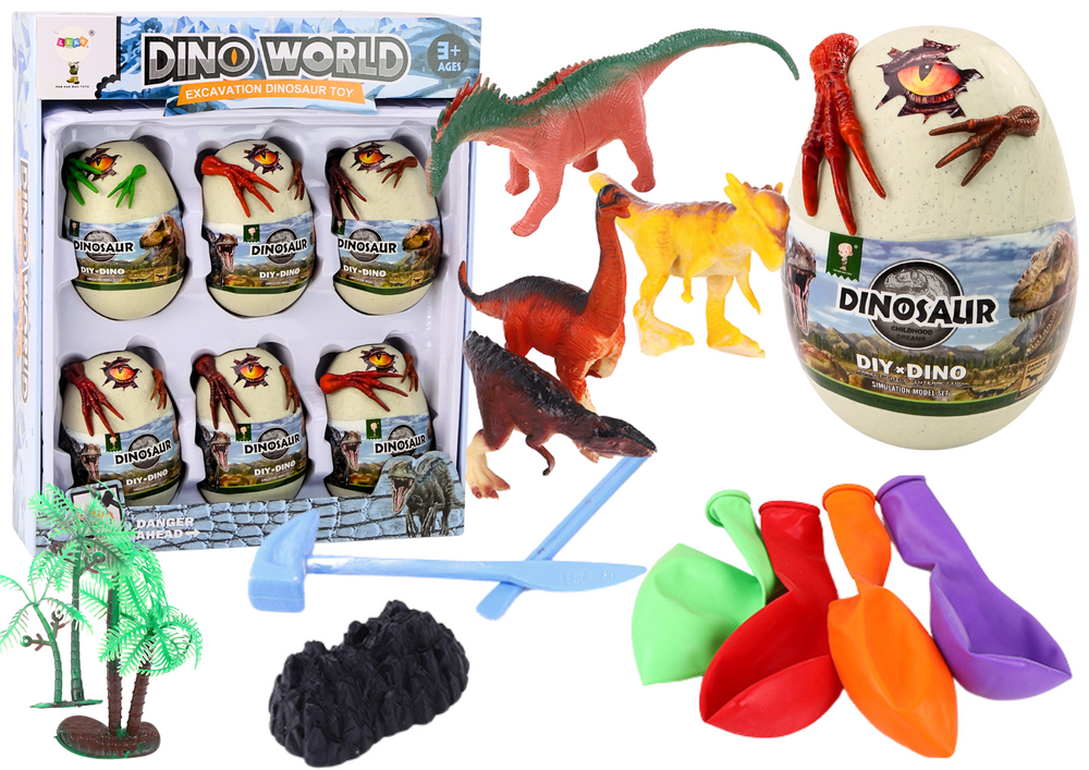 Sada Kreativní Archeologická Ledová Vajíčka S Dinosaury
