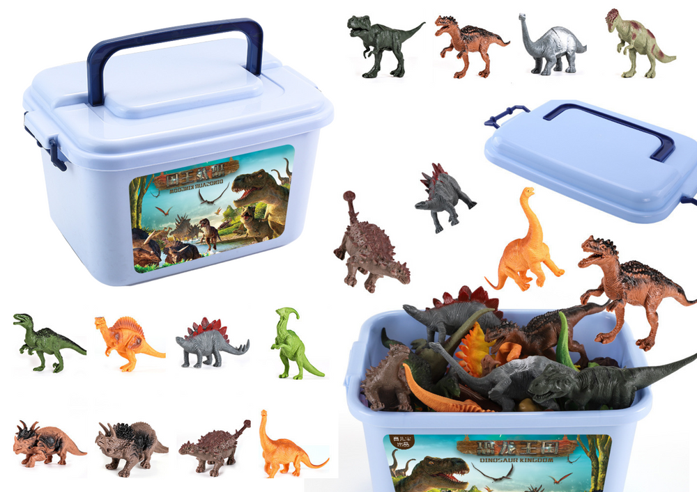 Sada Dinosaurů Park Figurky a Doplnky 46 Ks