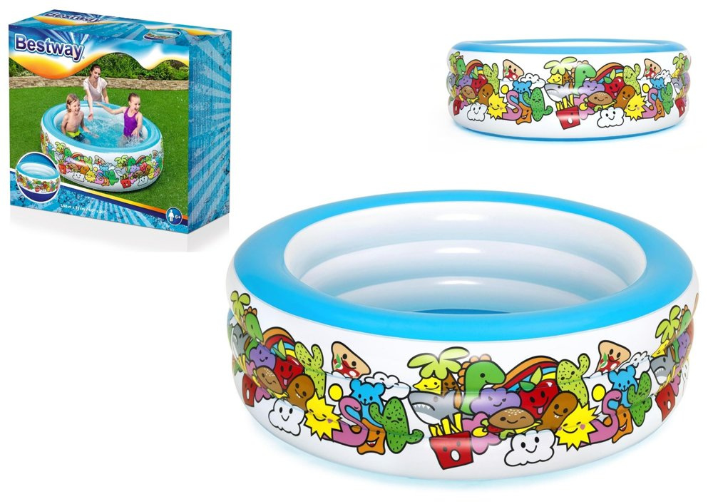 Nafukovací kruhový bazén 152 cm x 51 cm Bestway 51121