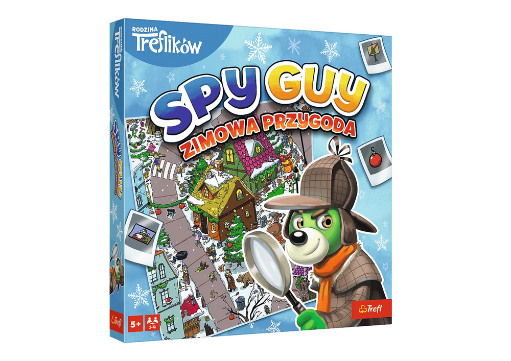 Špión Guy Zimní dobrodružství Trefl Gry 24 x 25 cm pro děti od 5 let — V provozu
