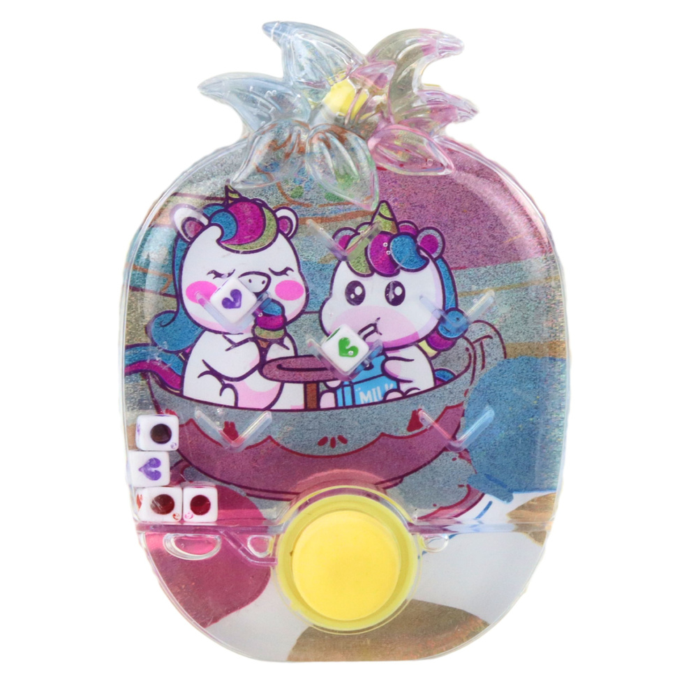 Kapesní Vodní Dovednostní Hra Barevní Jednorožci Mix — V provozu