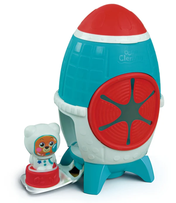 Raketa Clemmy - Vesmírná hračka pro děti od LEAN Toys — V provozu