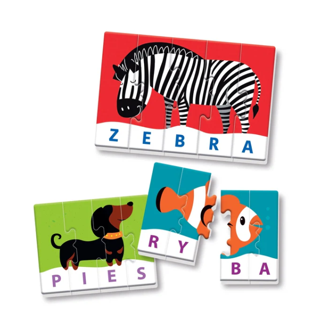 Edukační puzzle Clementoni Moje První Slova pro děti 3-5 let — Detail