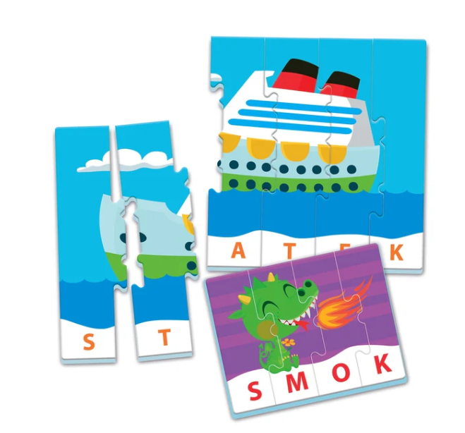 Edukační puzzle Clementoni Moje První Slova pro děti 3-5 let — V provozu