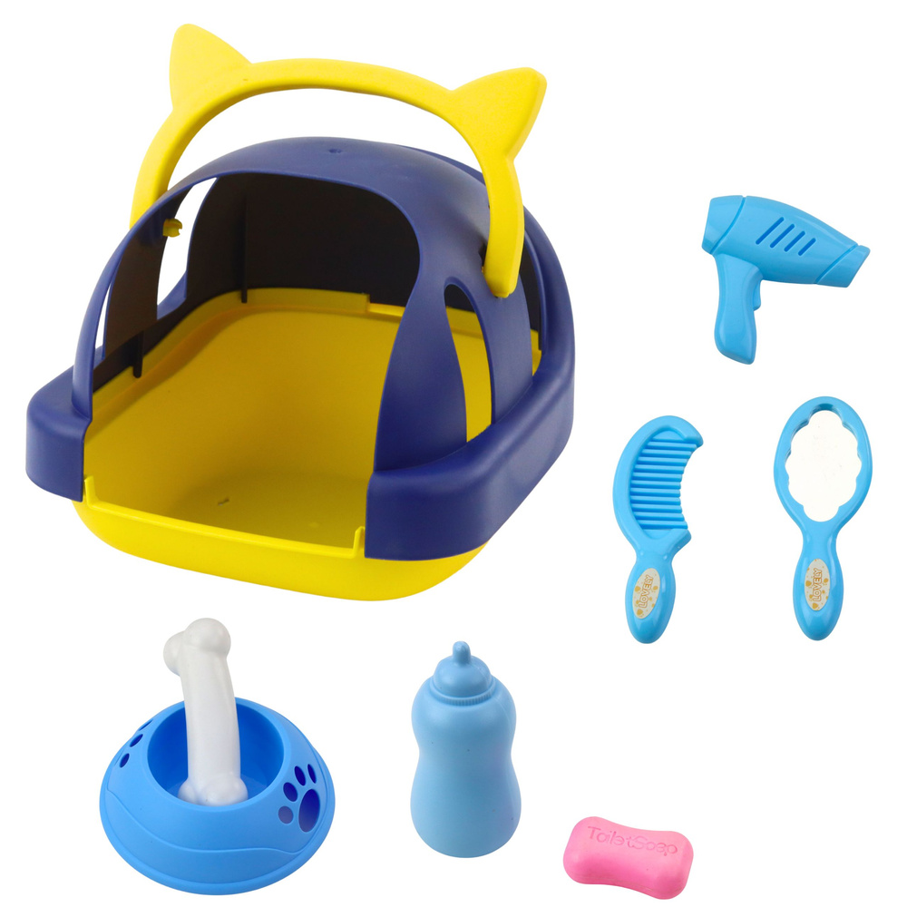 Interaktivní pejsek LEAN Toys, šedobílý, chodí a štěká — V provozu