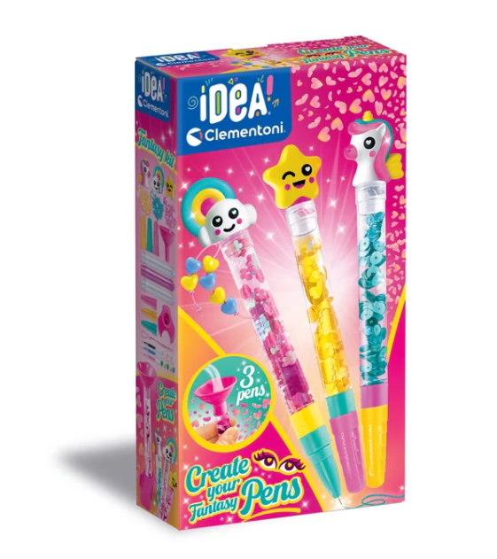 Clementoni Mini továreň na fantastické perá – kreatívna sada pre deti